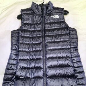 The North Face Women's Gray Puffer Vest